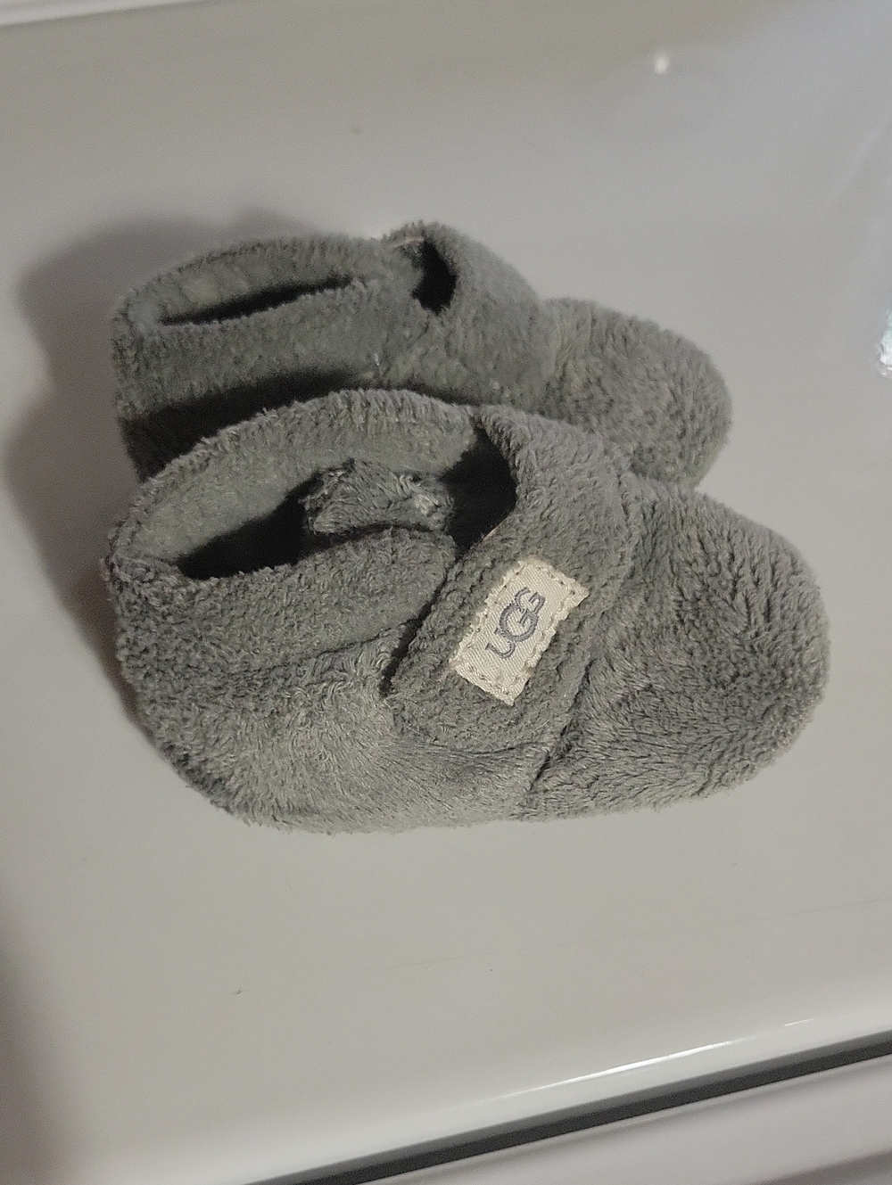 Gray UGG Infant Slippers